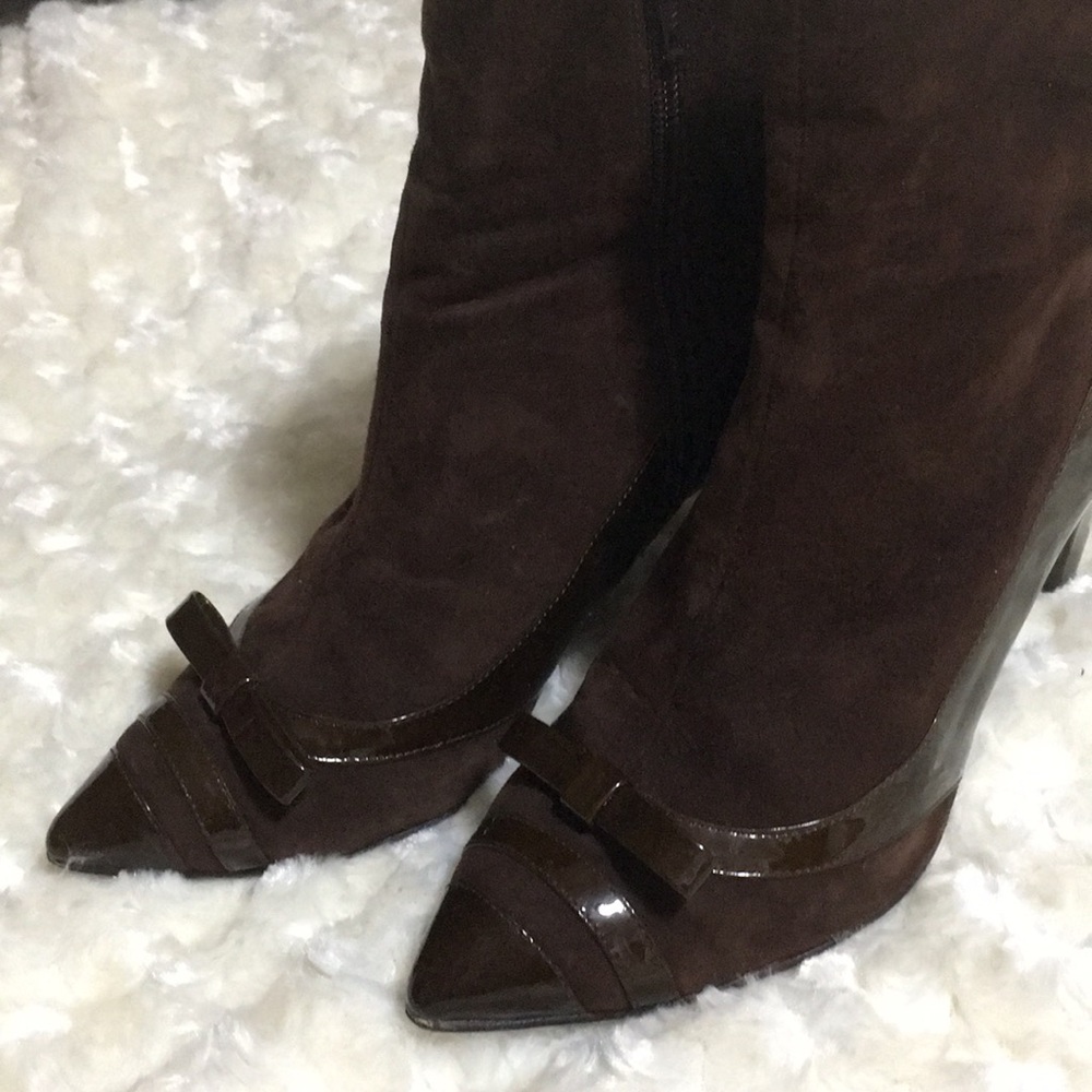 🌺🌺Patent & Suede Heels🌺🌺